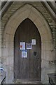 Church of St Margaret: the door