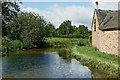 Birmingham and Fazeley Canal approaching Whittington in Staffordshire