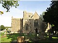 ST4286 : Magor Church - West Front by Colin Smith