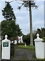 Entrance to Blaenmarlais Care Home