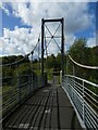 Foot and cycle bridge in Taff Bargoed Park