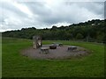 Artwork in Taff Bargoed Park