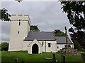 ST0866 : Church of St Curig and Church Cross, Porthkerry by Colin Cheesman
