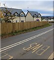 ST3796 : 21st century houses, Llangybi, Monmouthshire by Jaggery