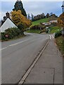 Bend in Usk Road, Llangybi, Monmouthshire