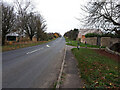 Ermin Way near the entrance to Stratton Park