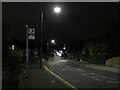 TQ4874 : Blendon Road, Blendon, after dark by Malc McDonald