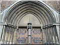 A grand entrance to the old St Mary