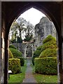 SJ6200 : Cloister at Much Wenlock Priory by Mat Fascione