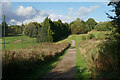 Trans Pennine Trail in Tapton Park Golf Course