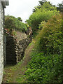 SW9375 : Cornish hedge, Rock by Derek Harper