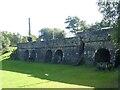 Lime kilns at Goytre Wharf on Monmouthshire and Brecon Canal