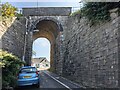 Narrow railway bridge at Copperhouse