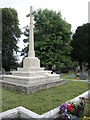 The war memorial in St Saviour