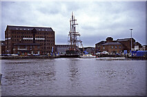 SO8218 : Gloucester Docks by Chris Allen