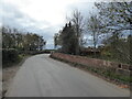 Old stone bridge over the River perry