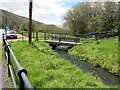 Canal feeder channel footbridge, Clyne