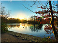 SD8303 : Boating Lake at Heaton Park by David Dixon