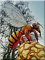 SD8303 : Giant Wasp at Heaton Park, Lightopia 2021 by David Dixon