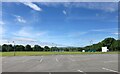SH3535 : Sports ground at Efailnewydd by Eirian Evans
