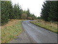 NX6364 : Minor road to Laurieston by M J Richardson