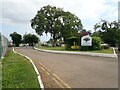 Entrance to the Bay Caravan Park