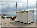 SX9472 : Lifeguard hut on Teignmouth seafront by Stephen Craven