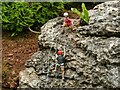 SX9265 : Babbacombe Model Village: rock climbers by Stephen Craven
