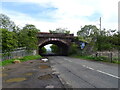 Railway bridge over Aurs Road