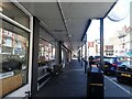 Covered arcade at Broad Street, Barry