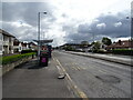 Bus stop and shelter on Paisley Road West (A761)