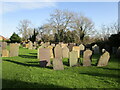 The churchyard, Burton Lazars