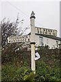 Direction Sign ? Signpost at Polgrain Turning in St Wenn parish