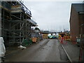 House-building on Burgoyne Close