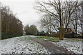 Path to Wingfoot Park near Oxley, Wolverhampton