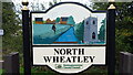 North Wheatley village sign, Nottinghamshire