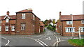 North Wheatley - view up Church Hill from junction with Low St