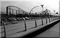 The Pleasure Beach seen from The Promenade, Blackpool