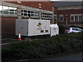 SO8754 : Worcestershire Royal Hospital - emergency generator by Chris Allen