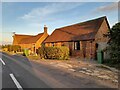 Converted barns on Stanbridge Road, Aston Sandford