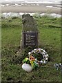 Memorial on the clifftop at Little Bispham