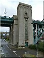 NZ2563 : South tower of the Tyne Bridge by Stephen Craven