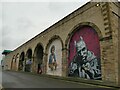 NZ2563 : Railway arches, Abbots Road, Gateshead by Stephen Craven