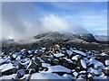 NH2781 : Cona' Mheall summit looking towards Beinn Dearg by Steven Brown