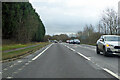 SP8274 : A43 Kettering Road heading south by Robin Webster