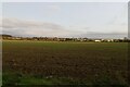 View across the field to Luton