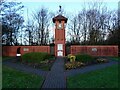 SK3018 : Albert Village War Memorial by Ian Calderwood