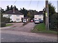 Houses on Murthering Lane near Stapleford Abbotts