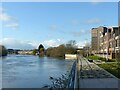 Riverside promenade west of Trent Lane