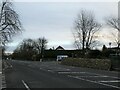 Approaching the junction of Cross Lanes with the A3100